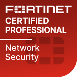 Certificazione Fortinet Certified Professional in Network Security